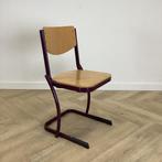 Eromes schoolstoel zithoogte 46 cm,  Beuken - paars