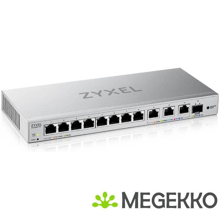 Zyxel XGS1250-12 Managed 10G Ethernet (100/1000/10000) Grijs, Computers en Software, Overige Computers en Software, Nieuw, Verzenden