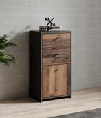Dressoir - Old wood / Grijs - 40x29x77 - Industriele kast, Huis en Inrichting, Kasten | Dressoirs, Verzenden, Nieuw, 25 tot 50 cm