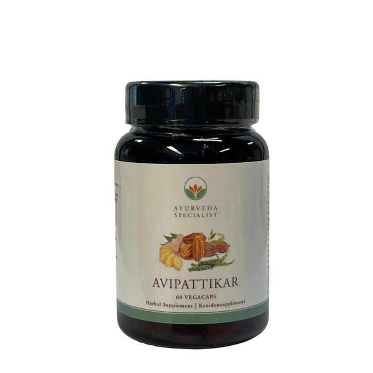 Avipattikar - 60 vegacaps, Sport en Fitness, Gezondheidsproducten en Wellness, Ophalen of Verzenden