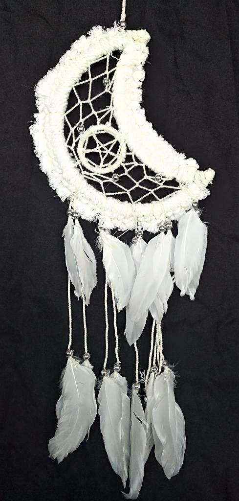 Dromenvanger, Dreamcatcher, Handgemaakt, Natuurlijkmateriaa, Huis en Inrichting, Woonaccessoires | Overige, Nieuw, Ophalen of Verzenden
