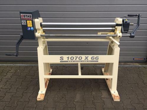 OSTAS S 1070 x 66 plaatwals platenwals rollenwals, Doe-het-zelf en Bouw, Gereedschap | Overige machines, Nieuw