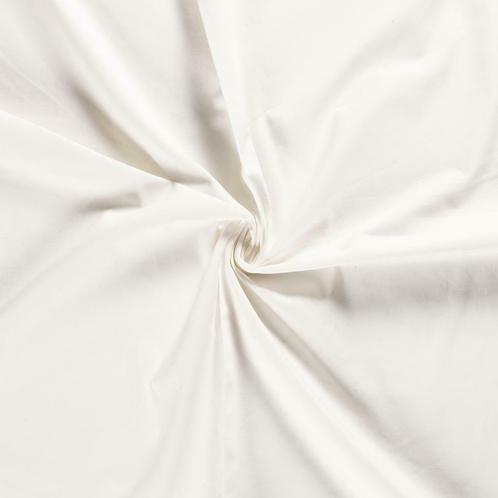 Canvas stof gebroken wit - Katoenen stof 30m op rol, Hobby en Vrije tijd, Stoffen en Lappen, 120 cm of meer, 200 cm of meer, Wit