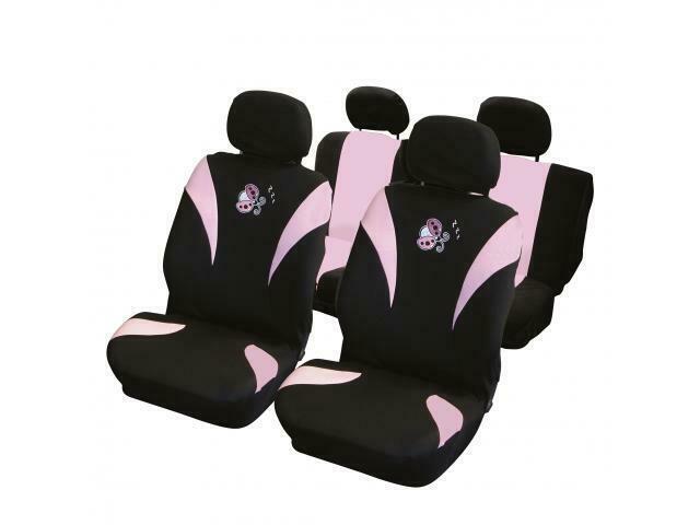 Stoelhoesset Lieveheersbeest 8-Dlg, Auto-onderdelen, Interieur en Bekleding, Ophalen of Verzenden