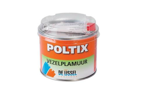 De IJssel Poltix Vezelplamuur vezelpasta 500 gram of 1000 gr, Bricolage & Construction, Peinture, Vernis & Laque, Envoi