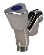 Kiwa beluchterkraan+keerklep chroom knop, Bricolage & Construction, Sanitaire, Ophalen of Verzenden