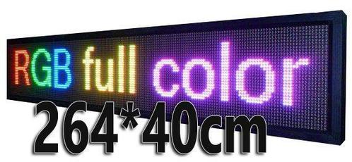 Full Color LED lichtkrant 264*40cm - RGB, Maison & Meubles, Accessoires pour la Maison | Autre, Envoi