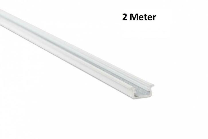 LED Profiel 2 meter - Inbouw 9,3mm DESIGN B - WIT, Doe-het-zelf en Bouw, Metalen, Verzenden