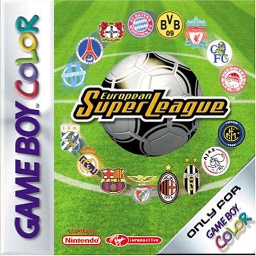 European Super league - Gameboy Color (Losse Cassette), Games en Spelcomputers, Games | Nintendo Game Boy, Zo goed als nieuw, Ophalen of Verzenden