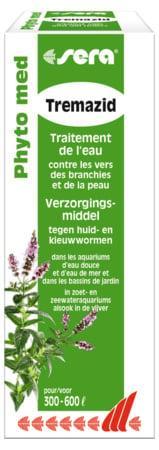 Sera Tremazid tegen huid en kieuwwormen 30ml - voor 300/400, Dieren en Toebehoren, Vissen | Aquaria en Toebehoren, Overige typen