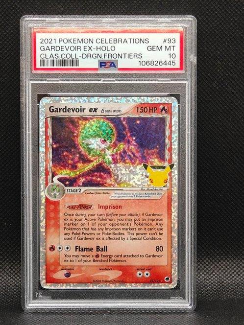 Pokémon - 1 Graded card - Gardevoir EX 93/101 Foil - PSA 10, Hobby en Vrije tijd, Verzamelkaartspellen | Pokémon