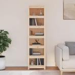 vidaXL Boekenkast 50x35x183 cm massief grenenhout, Verzenden, Nieuw