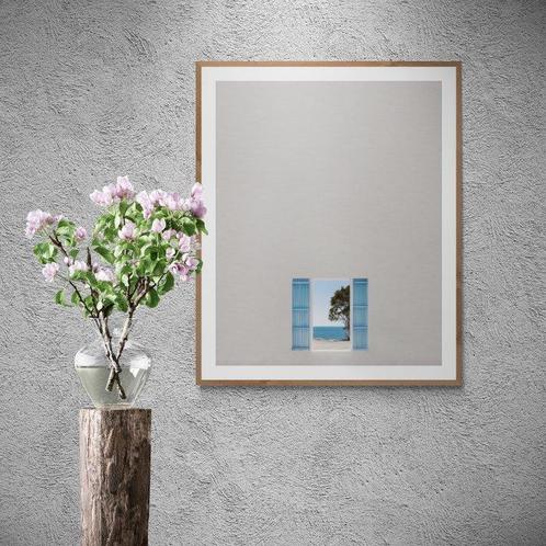 Marcus Cederberg - Greek beach window, Antiek en Kunst, Kunst | Designobjecten