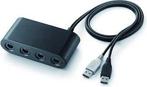 Gamecube Controller Adapter voor Wii U & Switch (Third Pa..., Ophalen of Verzenden, Zo goed als nieuw