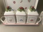 Villeroy & Boch - Schotel (4) - Pots à épices confiture -