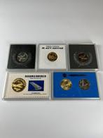 Japon. Collection of 5 commemorative medals, celebrating