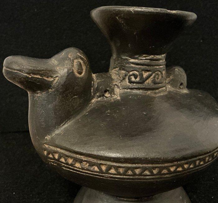 Chimu-cultuur vogelvaas - Peru - Aardewerk met, Collections, Minéraux & Fossiles