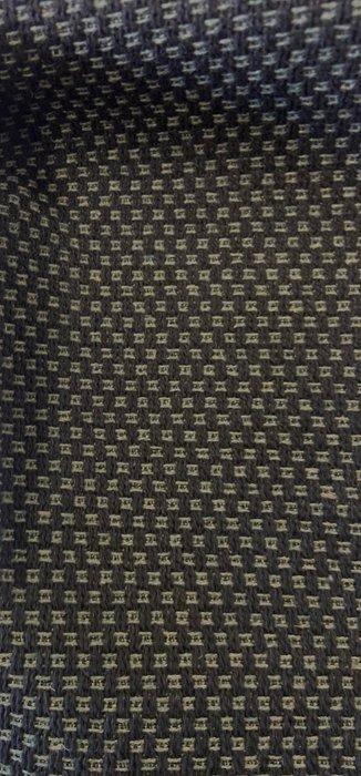 Grof geweven stof met donkergrijs en licht olijfgroen. -, Antiquités & Art, Tapis & Textile