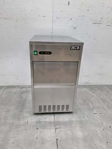 Machine à glaçons en acier inoxydable 30 kg p/d 230V Horeca, Verzenden