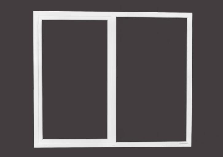 PVC kiepschuifpuien-kiep b200xh215 cm Wit R, Doe-het-zelf en Bouw, Glas en Ramen, Dubbelglas, Nieuw, Gevelraam of Ruit, 160 cm of meer