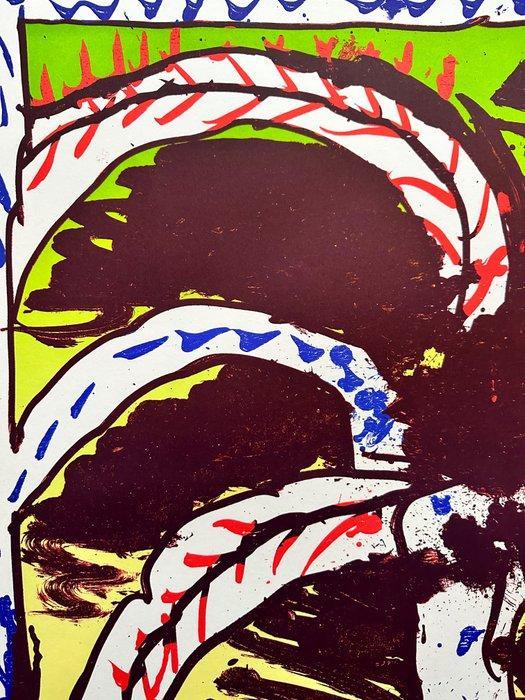 Pierre Alechinsky (1927) - Composition, Antiek en Kunst, Antiek | Overige Antiek