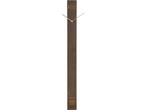Wandklok Discreet Long - Donker Hout - 90x7,7cm, Verzenden, Zo goed als nieuw