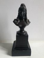 Buste, Buste Marianne - 28 cm - Gepatineerd brons, Antiquités & Art