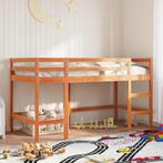 vidaXL Kinderhoogslaper met ladder 90x200 cm massief, Verzenden, Nieuw