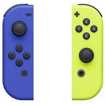 Originele Nintendo Switch Joy Con Blauw/Geel Set, Games en Spelcomputers, Spelcomputers | Nintendo Switch, Zo goed als nieuw, Ophalen of Verzenden