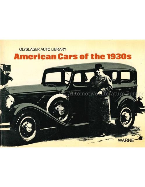 AMERICAN CARS OF THE 1930s, Livres, Autos | Livres