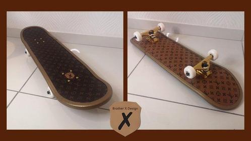 Brother X - Louis Vuitton Skateboard designed by Brother X -, Antiquités & Art, Art | Peinture | Moderne