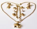 Parure - 18 carats Or jaune Perle - Vintage 4 pièces - 47 g