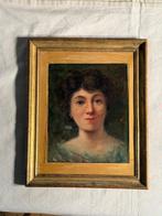 Giacomo Grosso (1860-1938), Attributed to - Ritratto, Antiek en Kunst