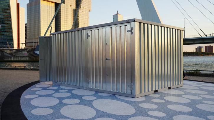 hangar démontable, Jardin & Terrasse, Abris de jardin, 250 à 300 cm, Métal, Neuf, Grange, Sans fenêtres, 400 cm ou plus