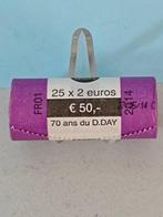 Frankrijk. 2 Euro 2014 D-Day (25 monete) in rotolino