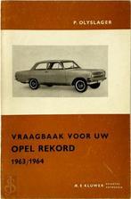 Vraagbaak opel rekord a 1963-1965, Boeken, Nieuw, Nederlands, Verzenden