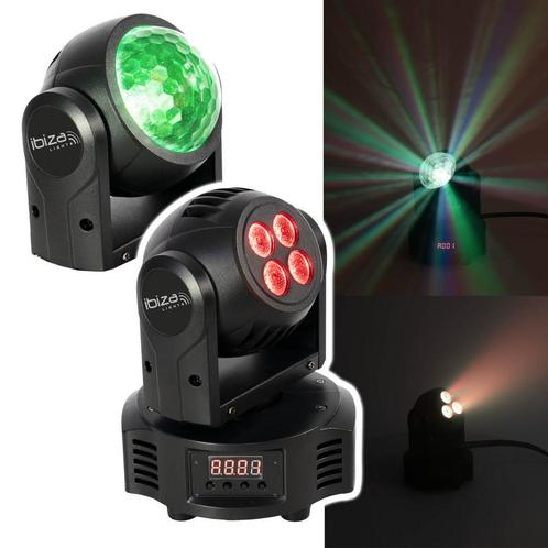 Ibiza Light MH-ASTRO-WASH Dubbelzijdige Movinghead RGBW, Musique & Instruments, Lumières & Lasers