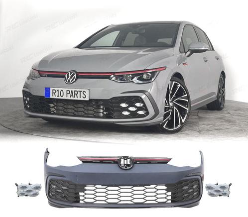 PARE-CHOCS AVANT VOLKSWAGEN VW GOLF 8 19-24 LOOK GTI + FEUX, Auto-onderdelen, Carrosserie, Verzenden