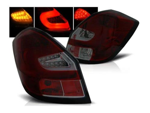 LED bar achterlichten Red Smoke geschikt voor Skoda Fabia 2, Auto-onderdelen, Verlichting, Nieuw, Skoda, Verzenden