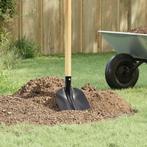 vidaXL Schep Hoofd 4 pcs Zwart 34,5 x 24 cm Gepoedercoat, Tuin en Terras, Verzenden, Nieuw