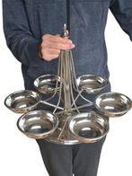 Ensemble à hors-d’œuvre - Industriële Art Deco - Métal verni, Antiek en Kunst