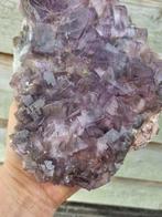 Fluorite violette de haute qualité XXL - Hauteur : 235 mm -, Verzamelen, Mineralen en Fossielen