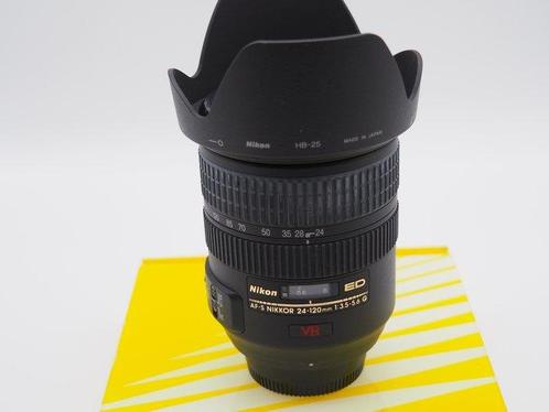 Nikon AF-S Nikkor 24-120mm 3.5-5.6 G ED VR Zoomlens, Audio, Tv en Foto, Fotocamera's Digitaal