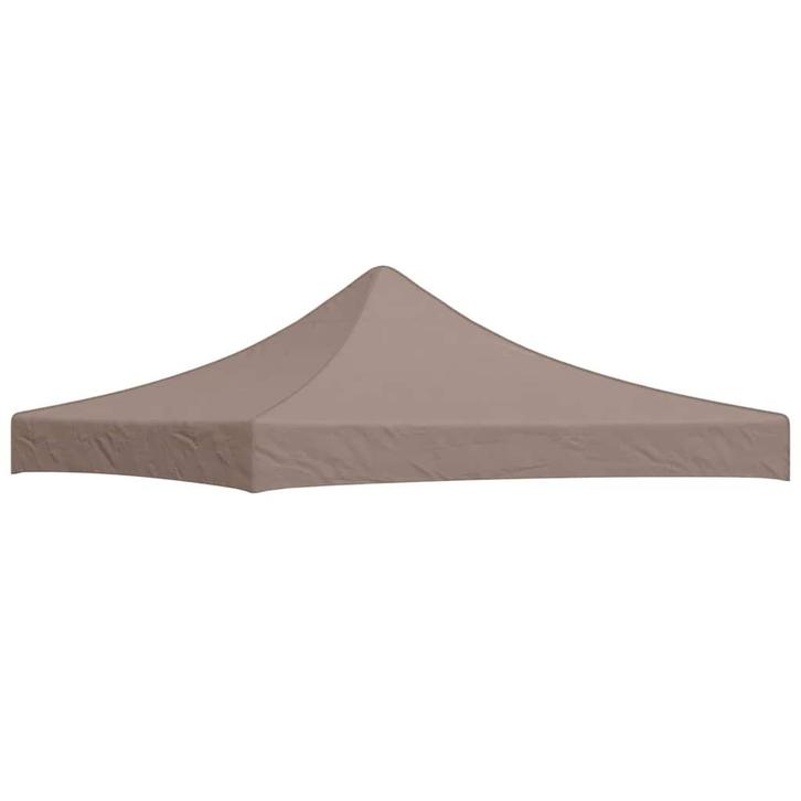 vidaXL Partytentdak 270 g/m² 3x3 m taupe, Tuin en Terras, Partytenten, Nieuw, Verzenden