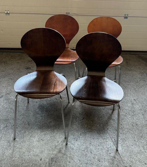 Set van 4 stapelstoelen, vergaderstoelen, bezoekersstoel,, Zakelijke goederen, Kantoor en Winkelinrichting | Kantoormeubilair en Inrichting