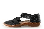 Rieker Sandalen in maat 37 Zwart, Kleding | Dames, Schoenen, Verzenden, Zwart, Sandalen of Muiltjes, Zo goed als nieuw