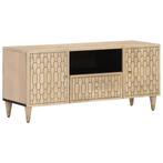 vidaXL Meuble TV 105x33x46 cm Bois massif de manguier, Maison & Meubles, Verzenden, Neuf