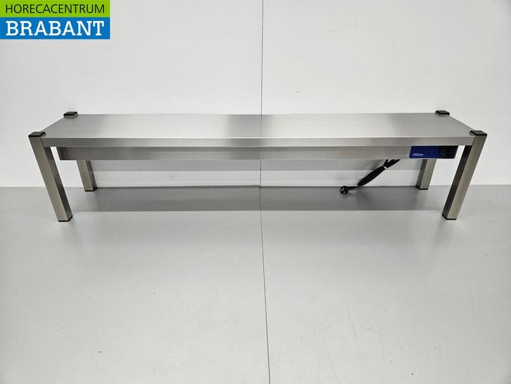 RVS Warmtebrug Warmhoudbrug Verwarmde etagere 160 cm Horeca, Zakelijke goederen, Horeca | Keukenapparatuur, Ophalen of Verzenden