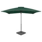 vidaXL Parasol avec base portable Vert, Verzenden, Neuf