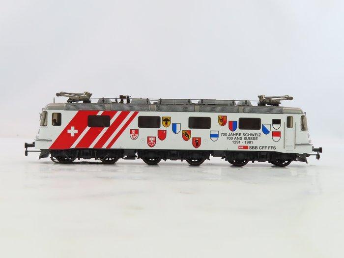 HAG H0 - 174 - Locomotive électrique (1) - Re 6/6 700 ans, Hobby en Vrije tijd, Modeltreinen | H0